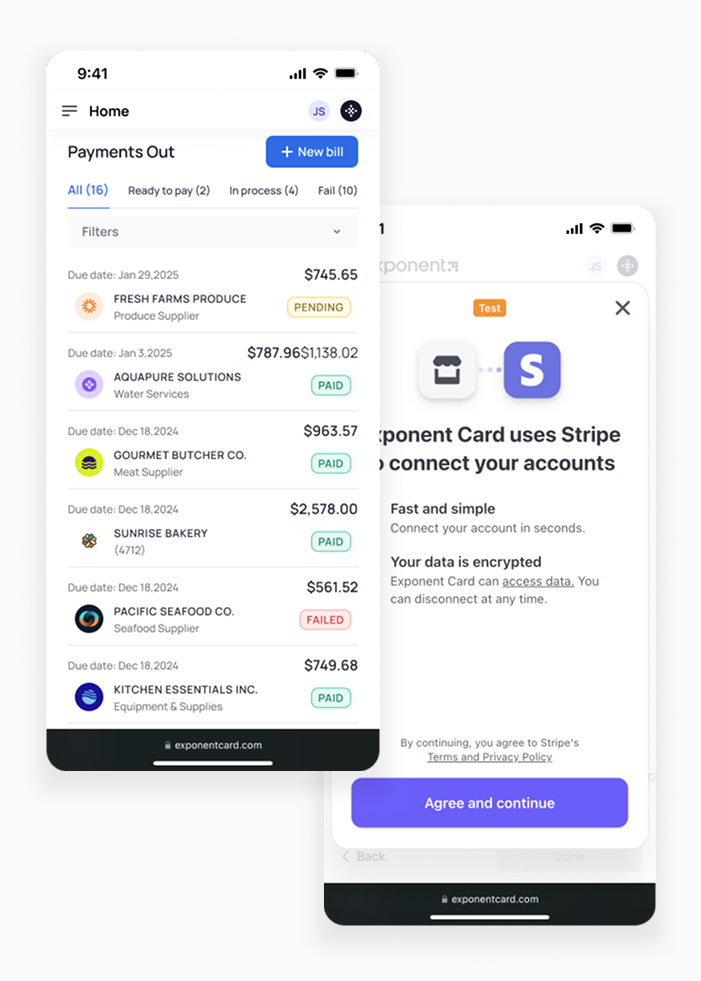 Exponent Fi features