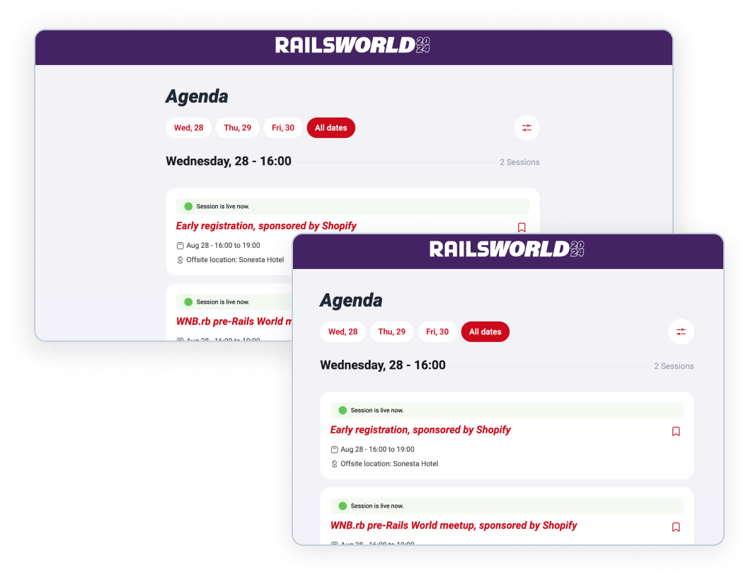 Desktop and tablet responsive