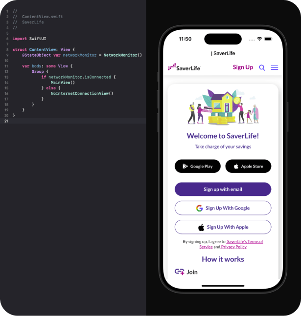 Dive into native example